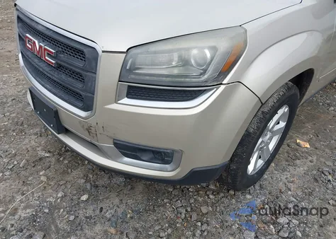 2014 GMC Acadia Sle-2 z USA, uszkodzony, nr VIN 1GKKRPKD2EJ190283